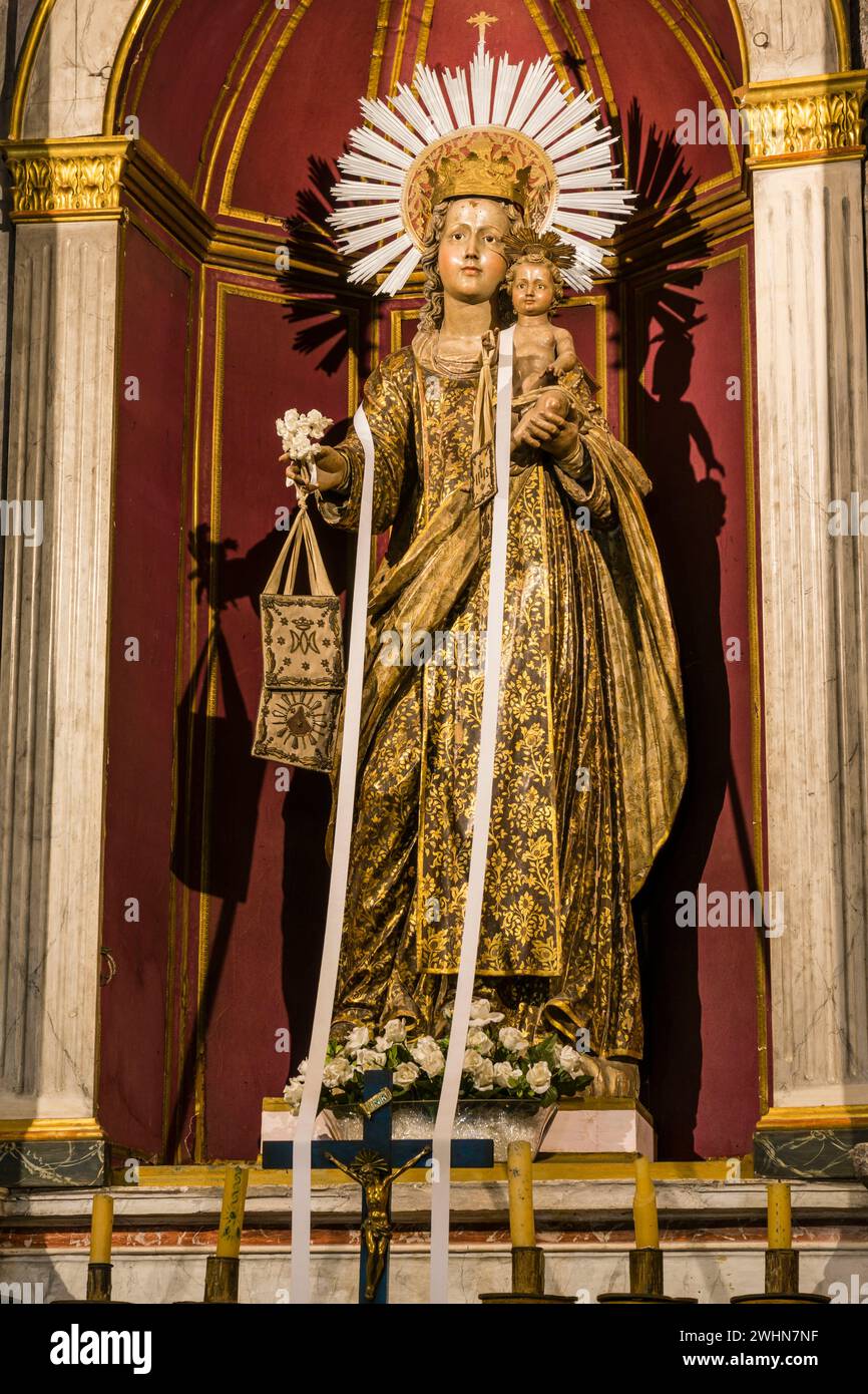 Capilla del Carme Banque D'Images