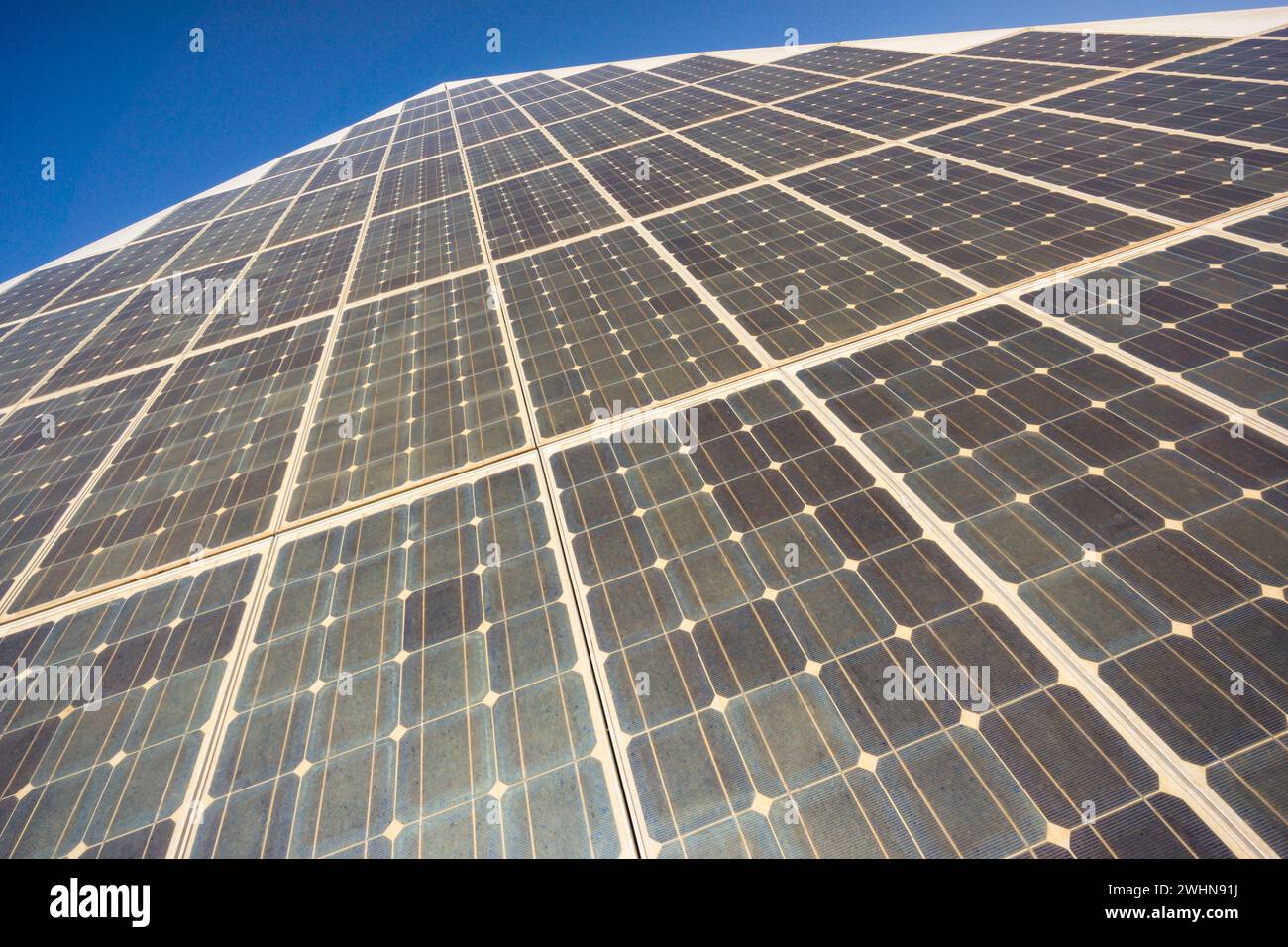 Placas fotovoltaicas Banque D'Images