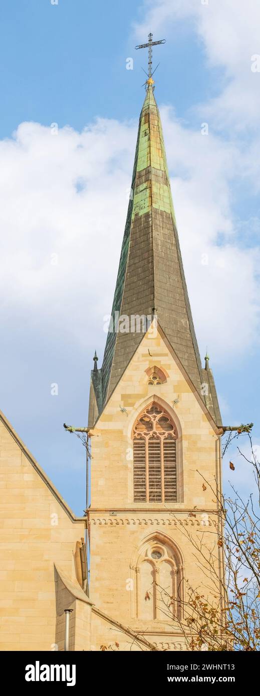 Heilig-Kreuz-MÃ¼nster Rottweil, Bade-WÃ¼rttemberg Banque D'Images