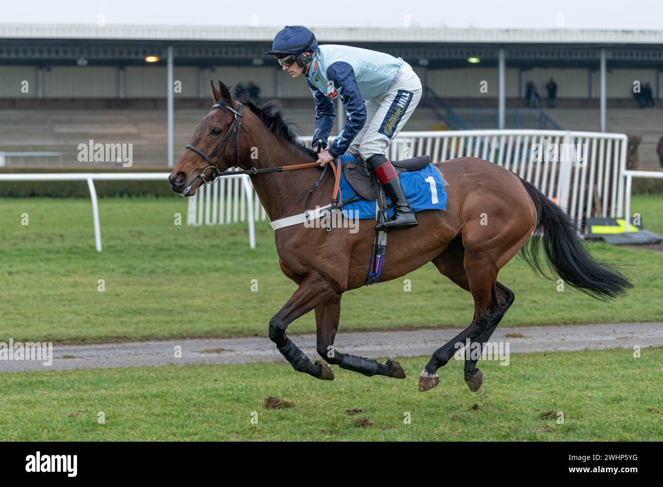 Cinquième course à Wincanton le 2 mars 2022 - handicap de Mares Banque D'Images