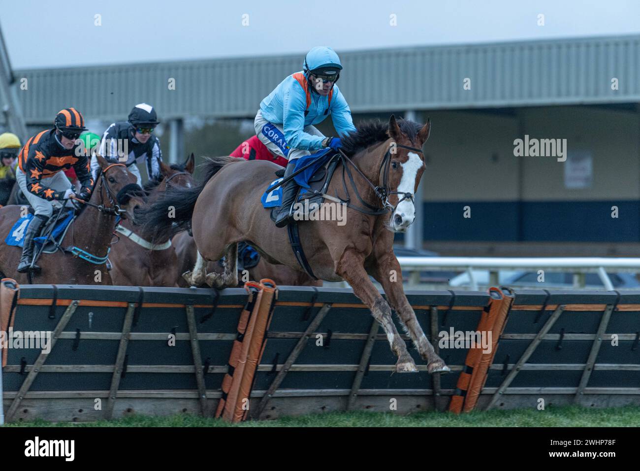 Sixième course à Wincanton, le 2 mars 2022 Banque D'Images
