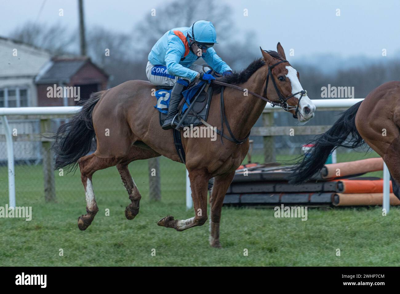 Sixième course à Wincanton, le 2 mars 2022 Banque D'Images