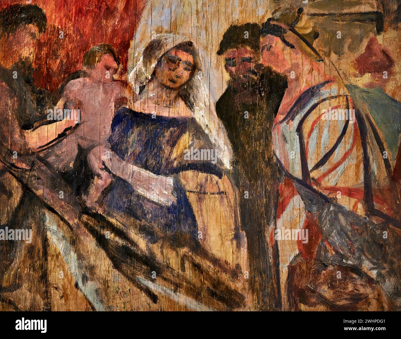 Omaggio a Tiziano - olio su tavola - Pio Semeghini - 1920 - Vérone, Galleria d' Arte Moderna Achille Forti Banque D'Images