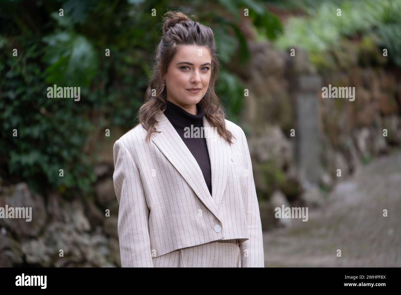 Rome, Italie. 05th Feb, 2024. Sofia Panizzi pose pour un photocall pour ''finalmente l'Alba'' à l'Hôtel de Russie à Rome, Italie, le 5 février 2024. (Photo de Luca Carlino/NurPhoto) crédit : NurPhoto SRL/Alamy Live News Banque D'Images