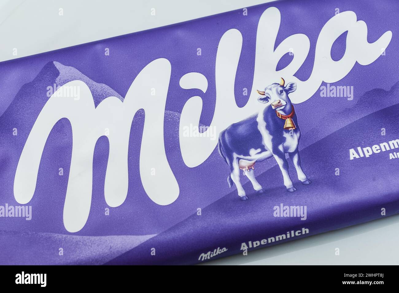 Chocolat au lait d'Allemagne Banque D'Images