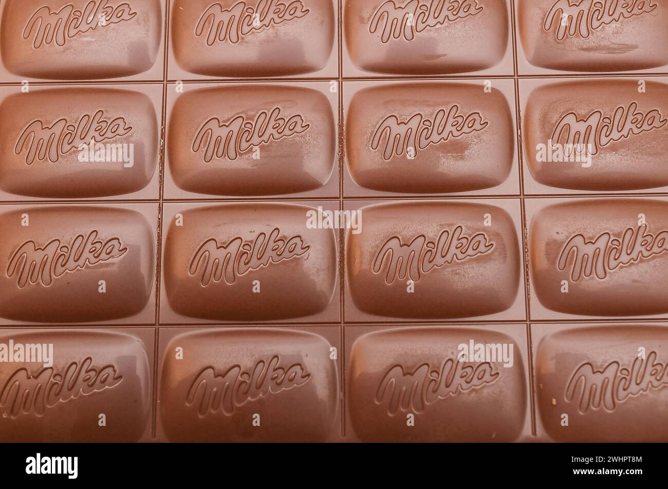 Chocolat au lait d'Allemagne Banque D'Images