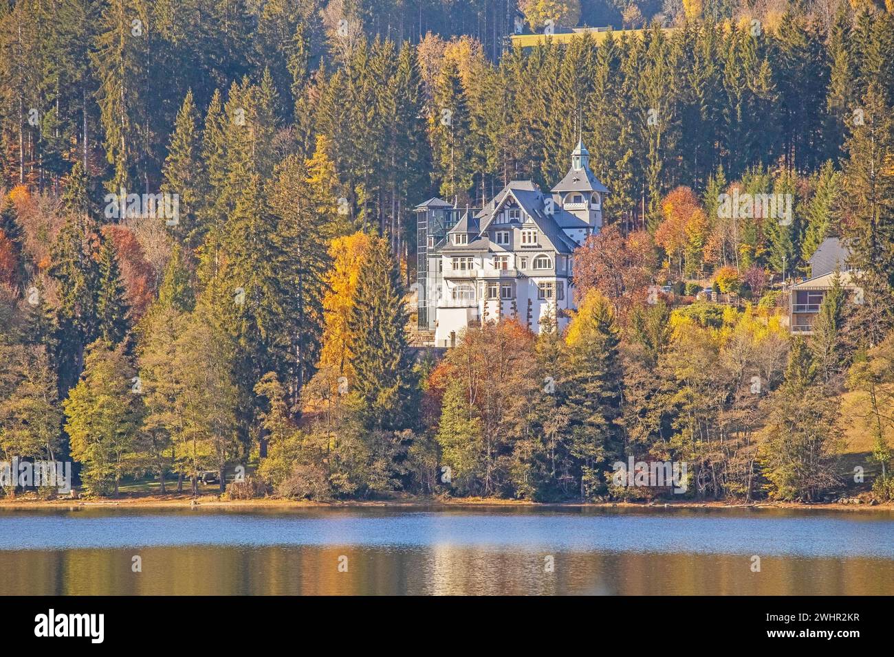 SchlÃ¶sschen am Titisee, Titisee-Neustadt, Breisgau-Hochschwarzwald Banque D'Images
