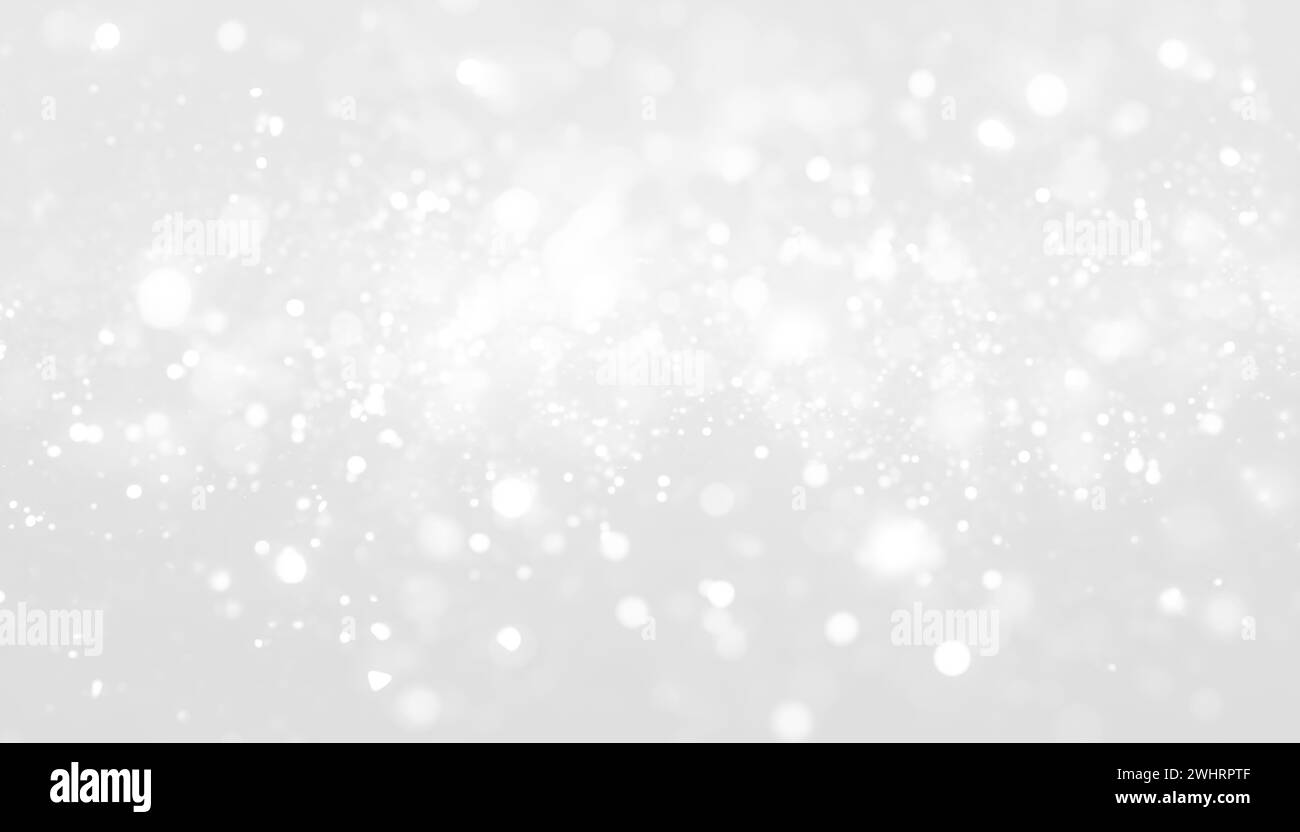 Arrière-plan de bokeh blanc Banque D'Images
