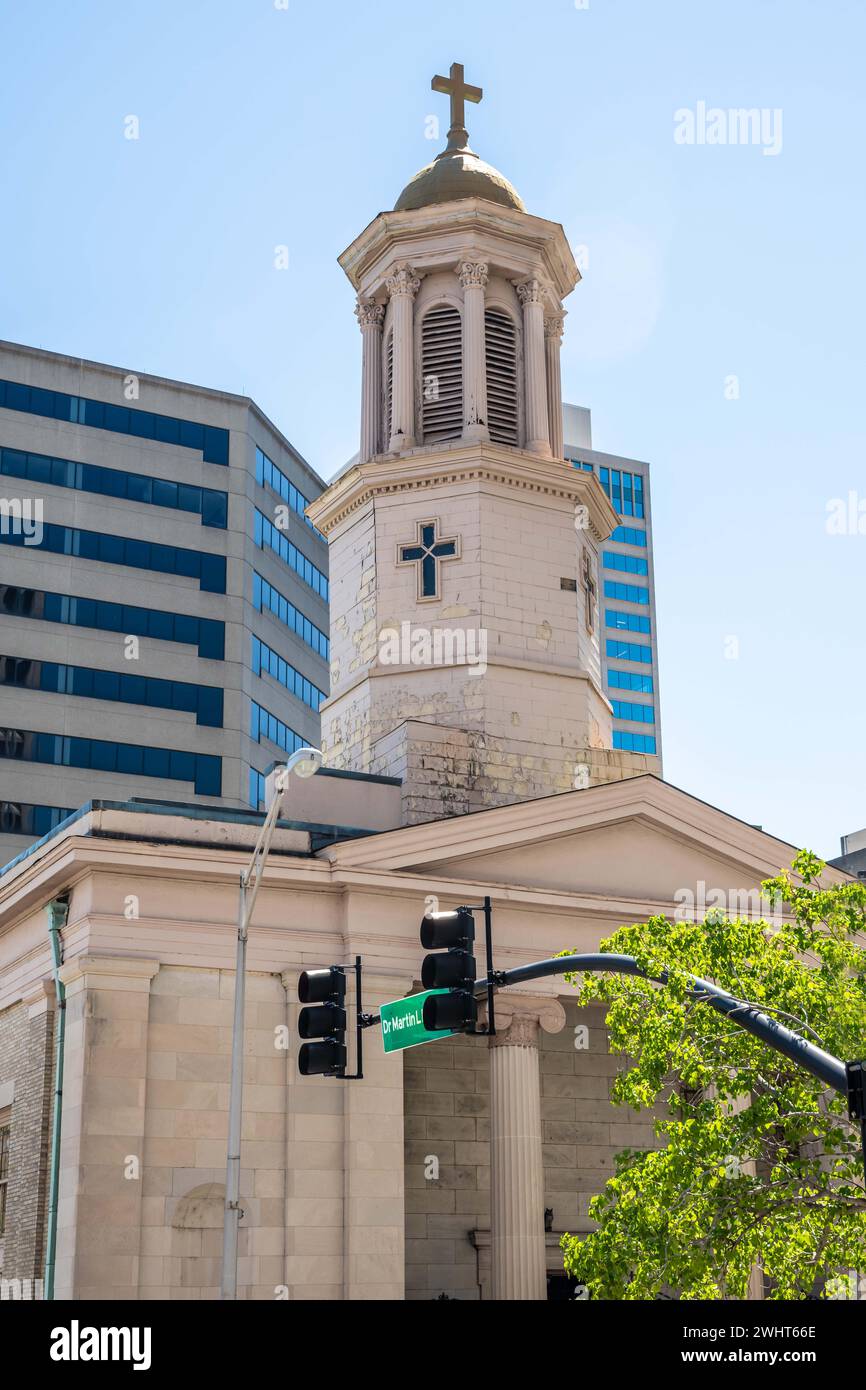 Une église chrétienne protestante à Nashville, Tennessee Banque D'Images