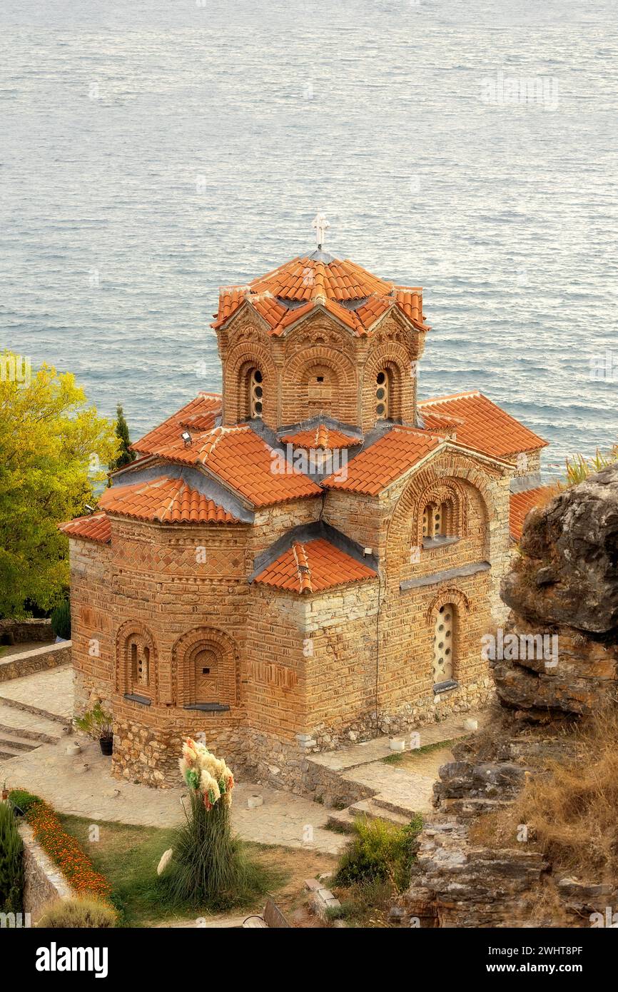 Ohrid, Église de Macédoine du Nord John Kaneo Banque D'Images