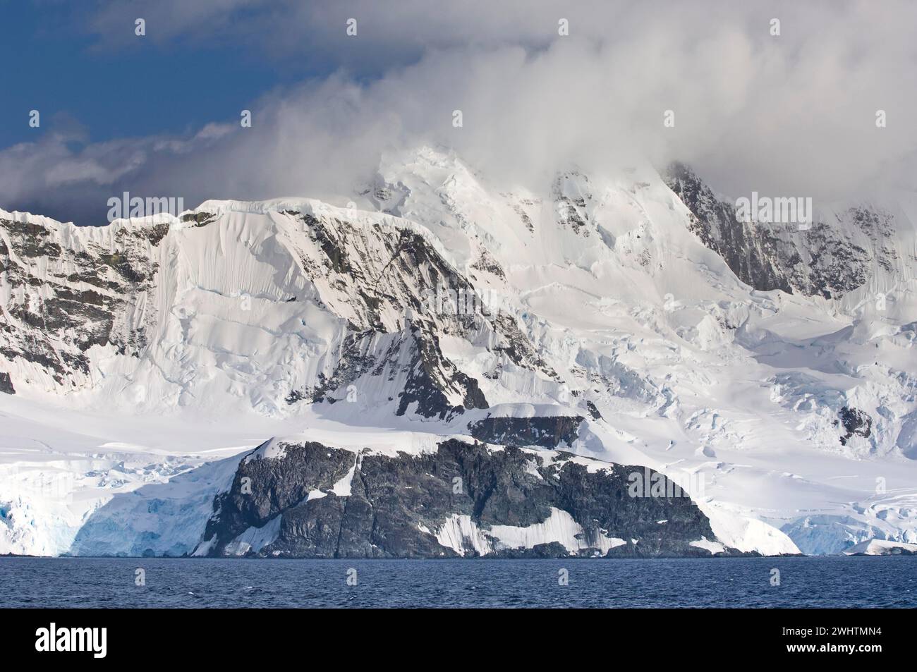 Le détroit de Gerlache, Antarctique Banque D'Images