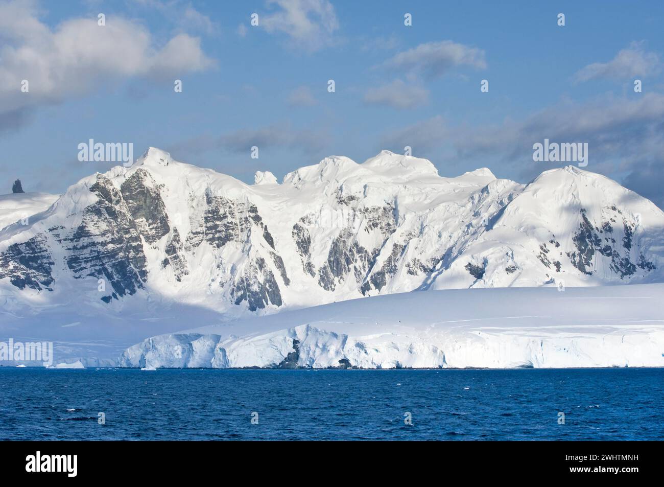Le détroit de Gerlache, Antarctique Banque D'Images