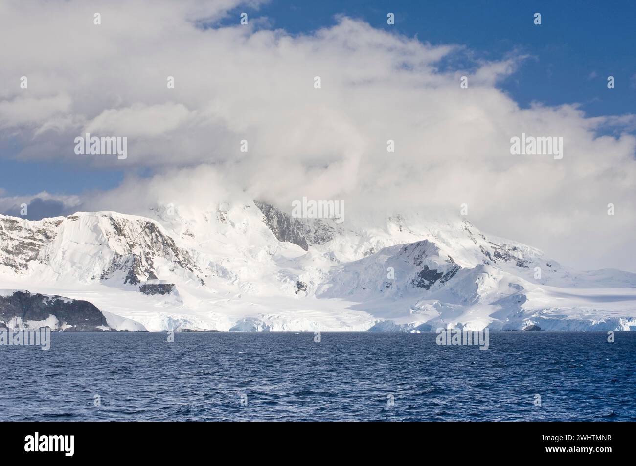 Le détroit de Gerlache, Antarctique Banque D'Images