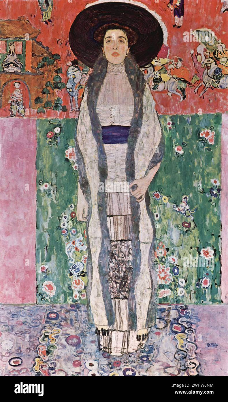 Gustav Klimt - Portrait d'Adèle Bloch-Bauer II Banque D'Images