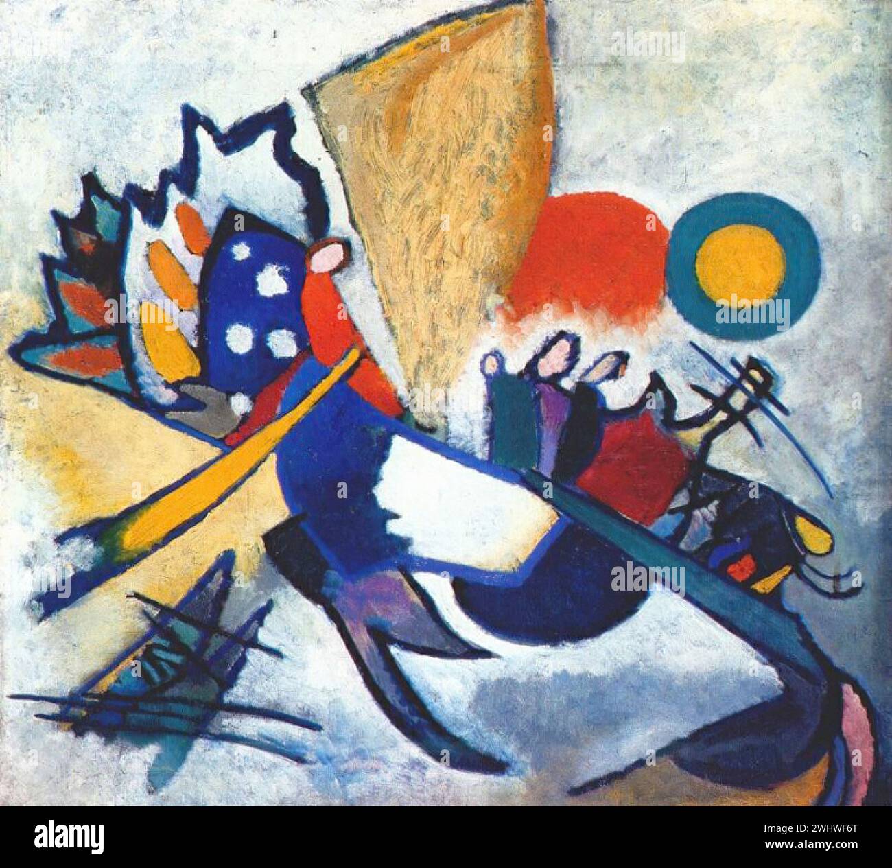 Vassily Kandinsky - improvisation 209 Banque D'Images