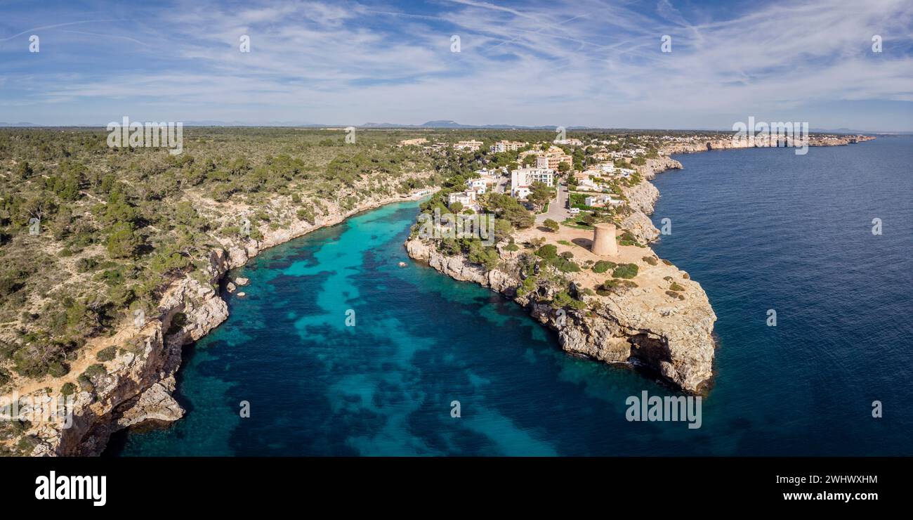 Tour Cala Pi Banque D'Images