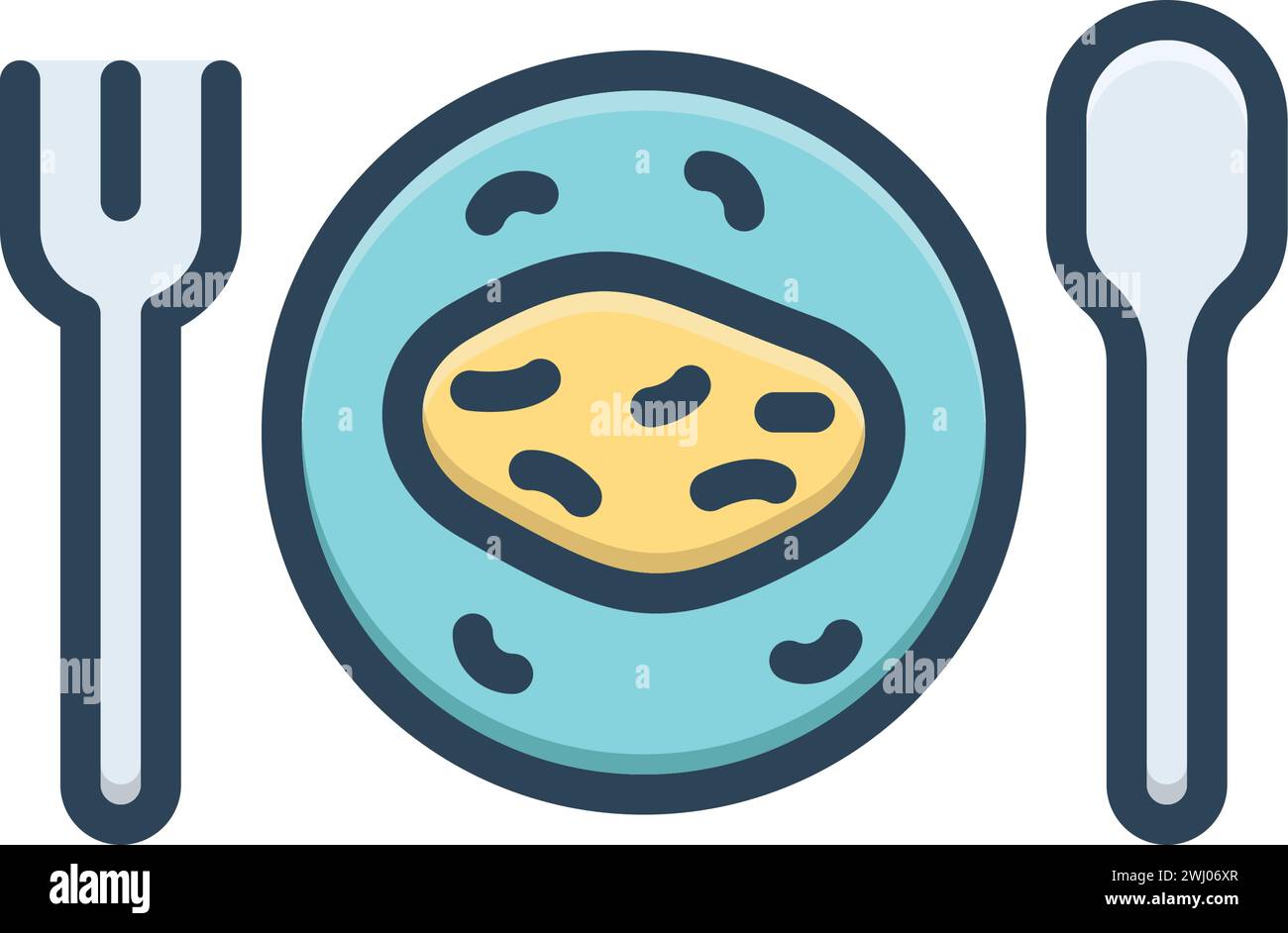 Icône pour gourmet, nourriture Illustration de Vecteur