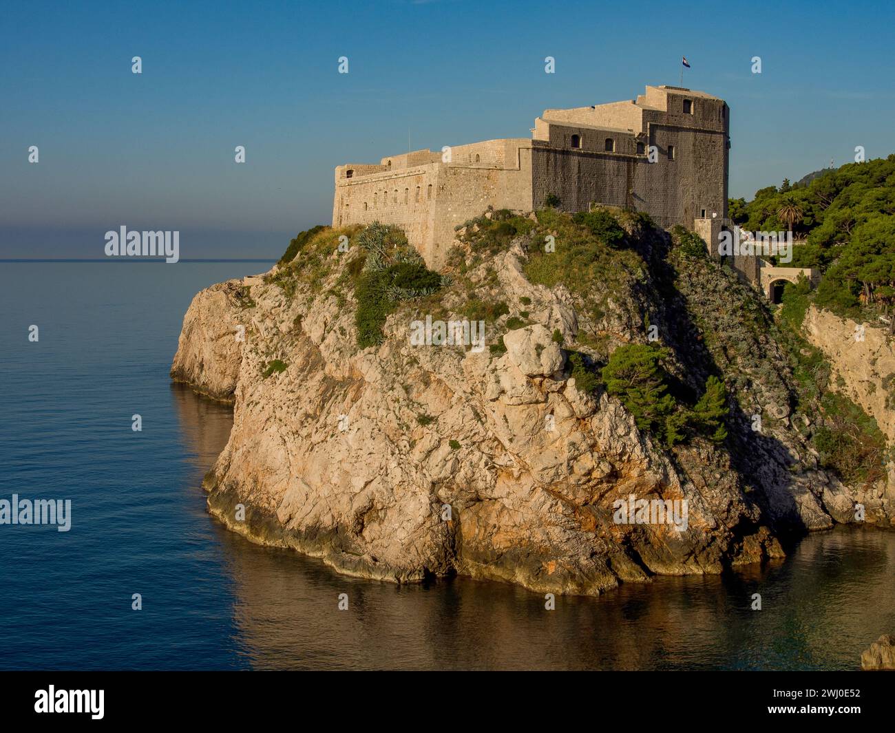 Dubrovnik en Croatie Banque D'Images