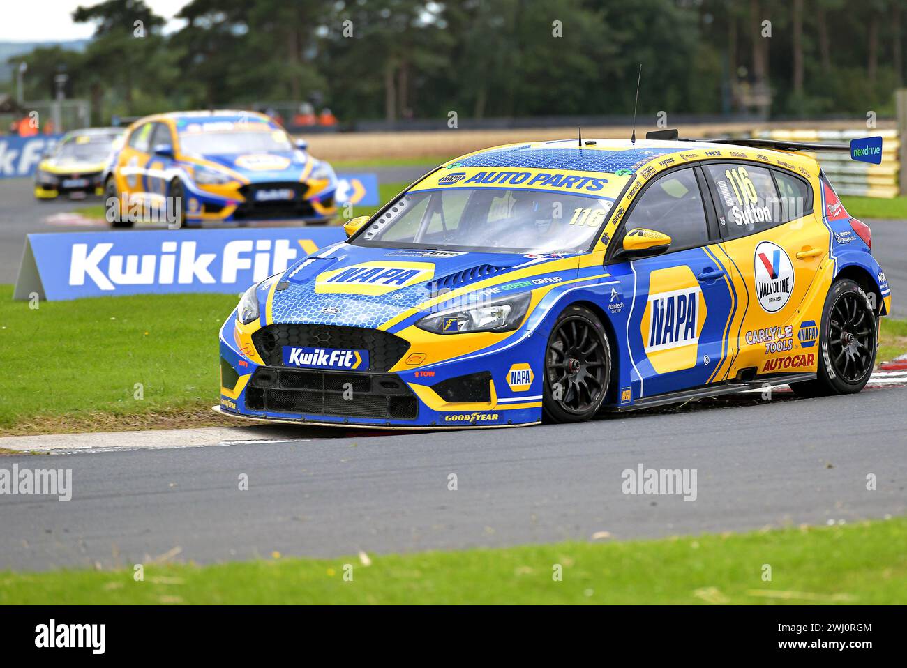 Kwik Fit British Touring car Championship, 30 juillet 2023, Croft, Darlington, Nord-est de l'Angleterre, ROYAUME-UNI Banque D'Images