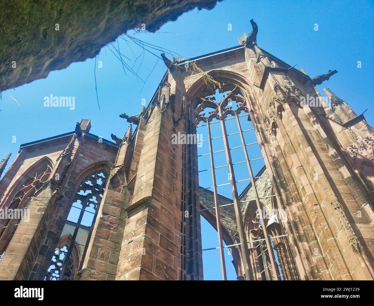 Werner Chapel Bacharach Banque D'Images