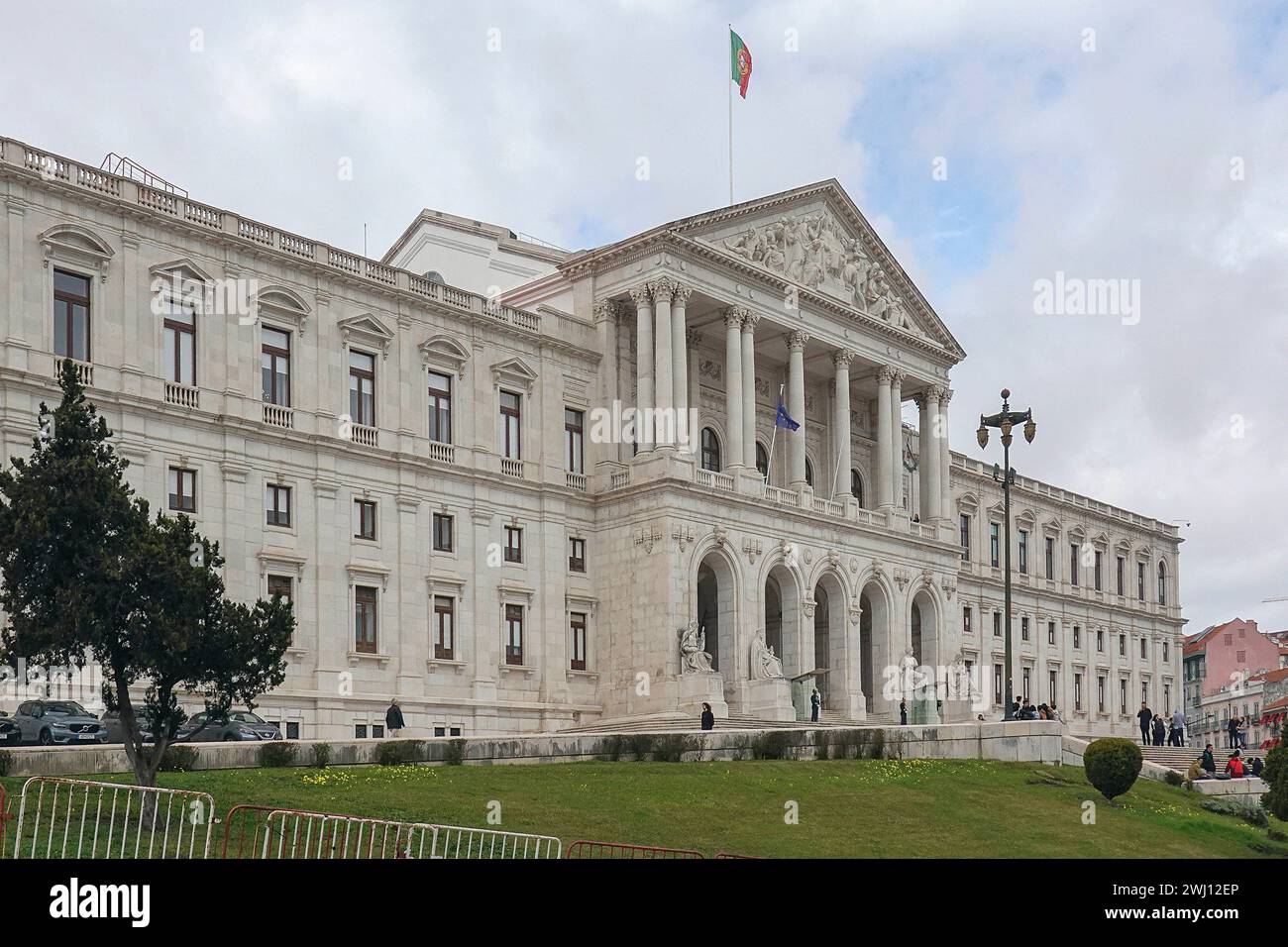 Portugal, Lisbonne, Palacio de Sao Bento - Palais Saint Benoît - à Lisbonne est le siège de l'Assemblée de la République portugaise, le Parlement Banque D'Images