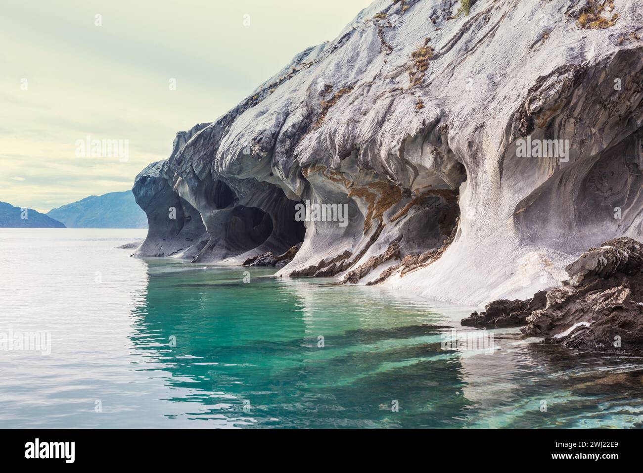 Grotte de marbre Banque D'Images