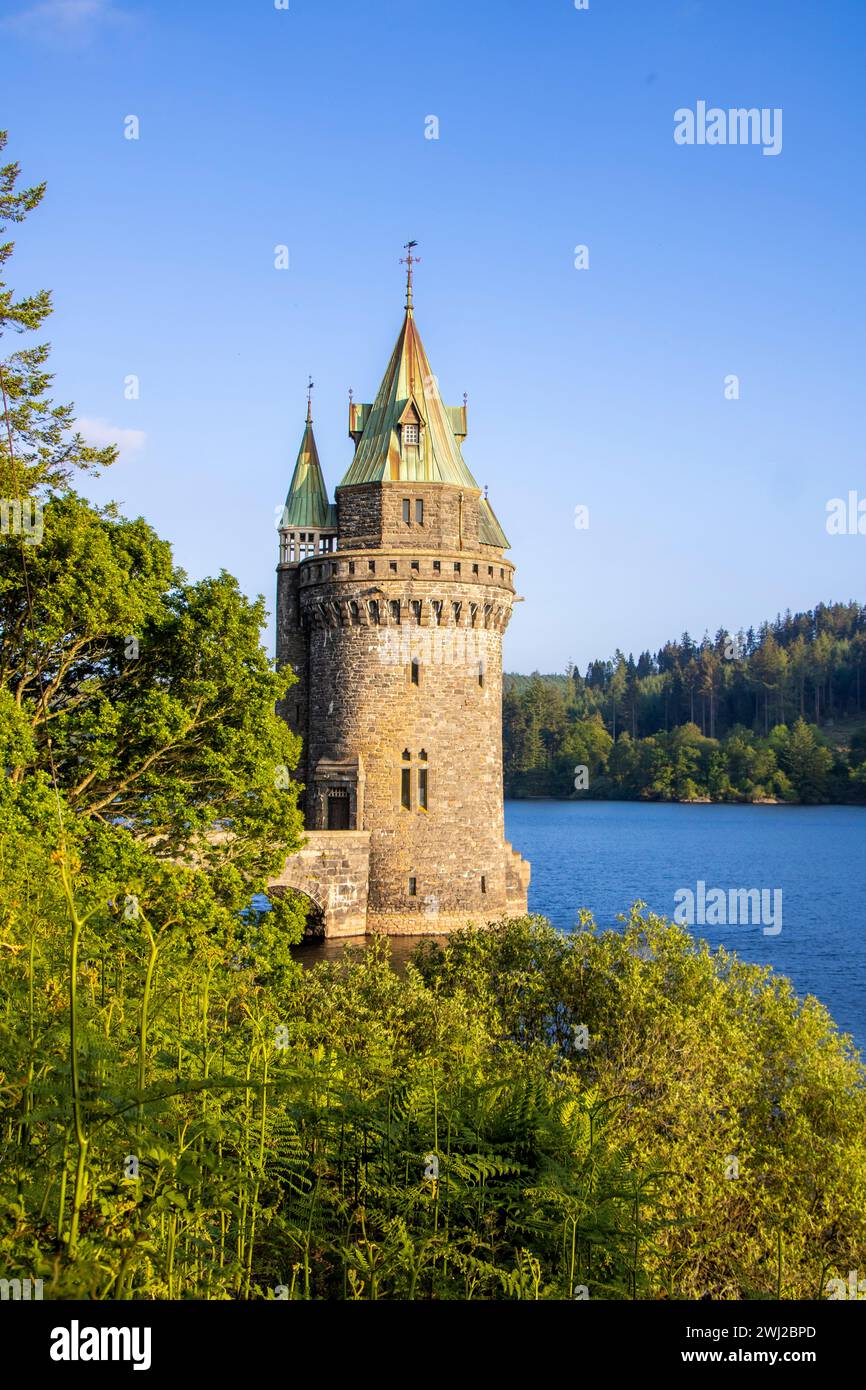 Lake Vyrnwy tour à rude épreuve Banque D'Images