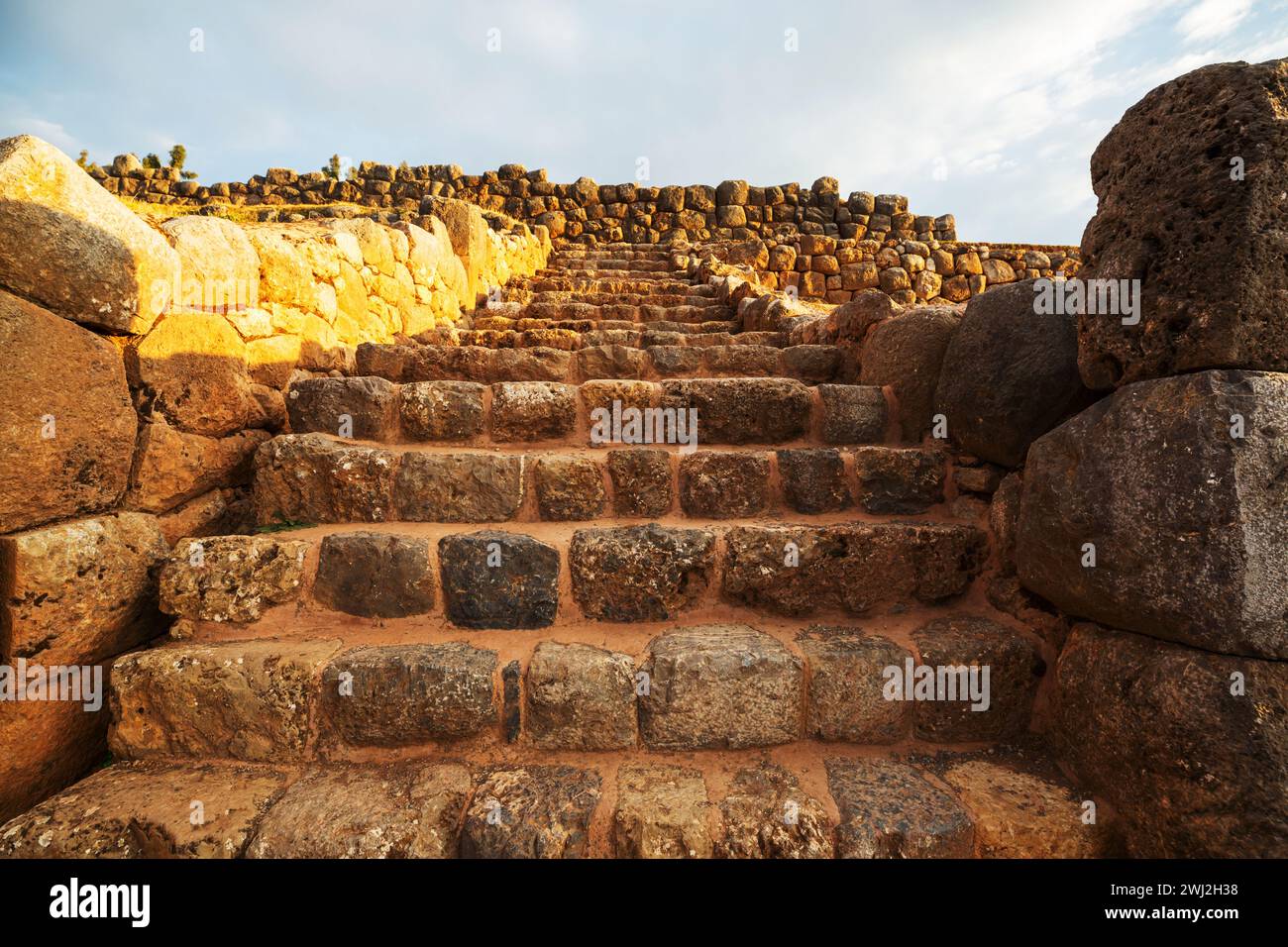 Ruines Incas Banque D'Images