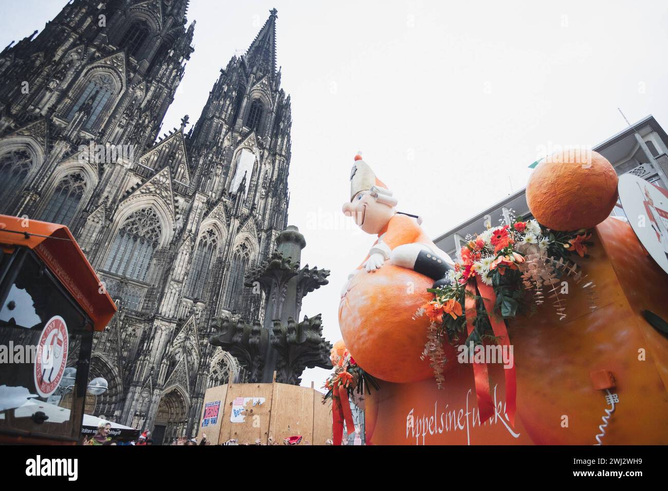 Karneval in Köln, Rosenmontag 2024, Rosenmontagszug, 12.02.2024 ...