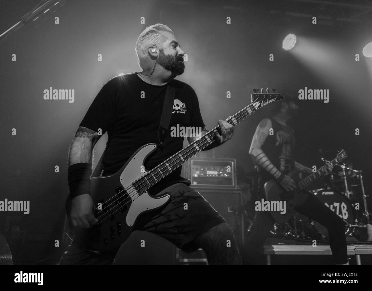 Ben Osmundson de Zebrahead en tête d'affiche du Slam Dunk Winter Jam en janvier 2024 Banque D'Images