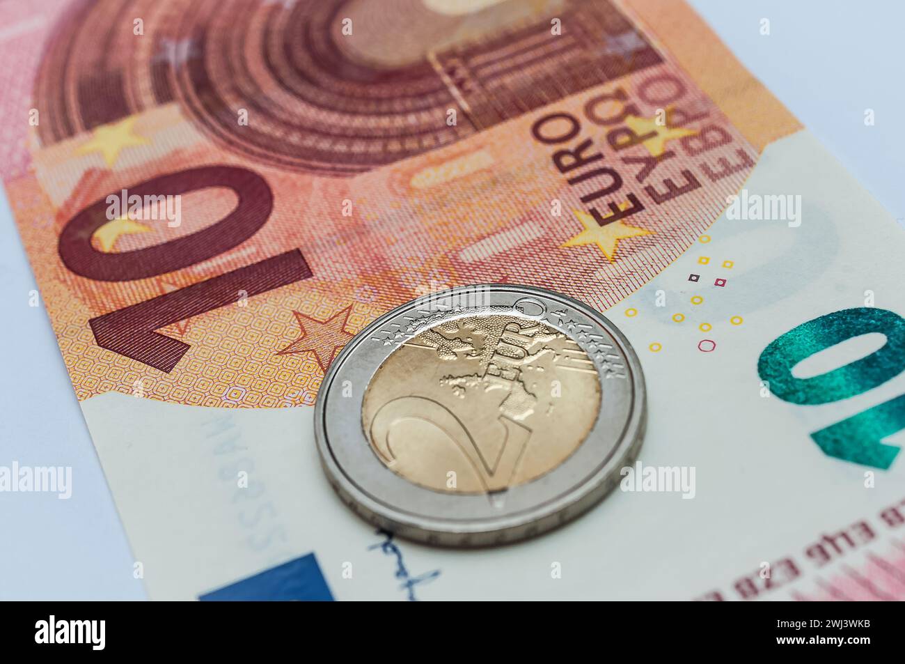 Salaire minimum de 12 â‚¬à partir d'octobre 2022 en Allemagne Banque D'Images