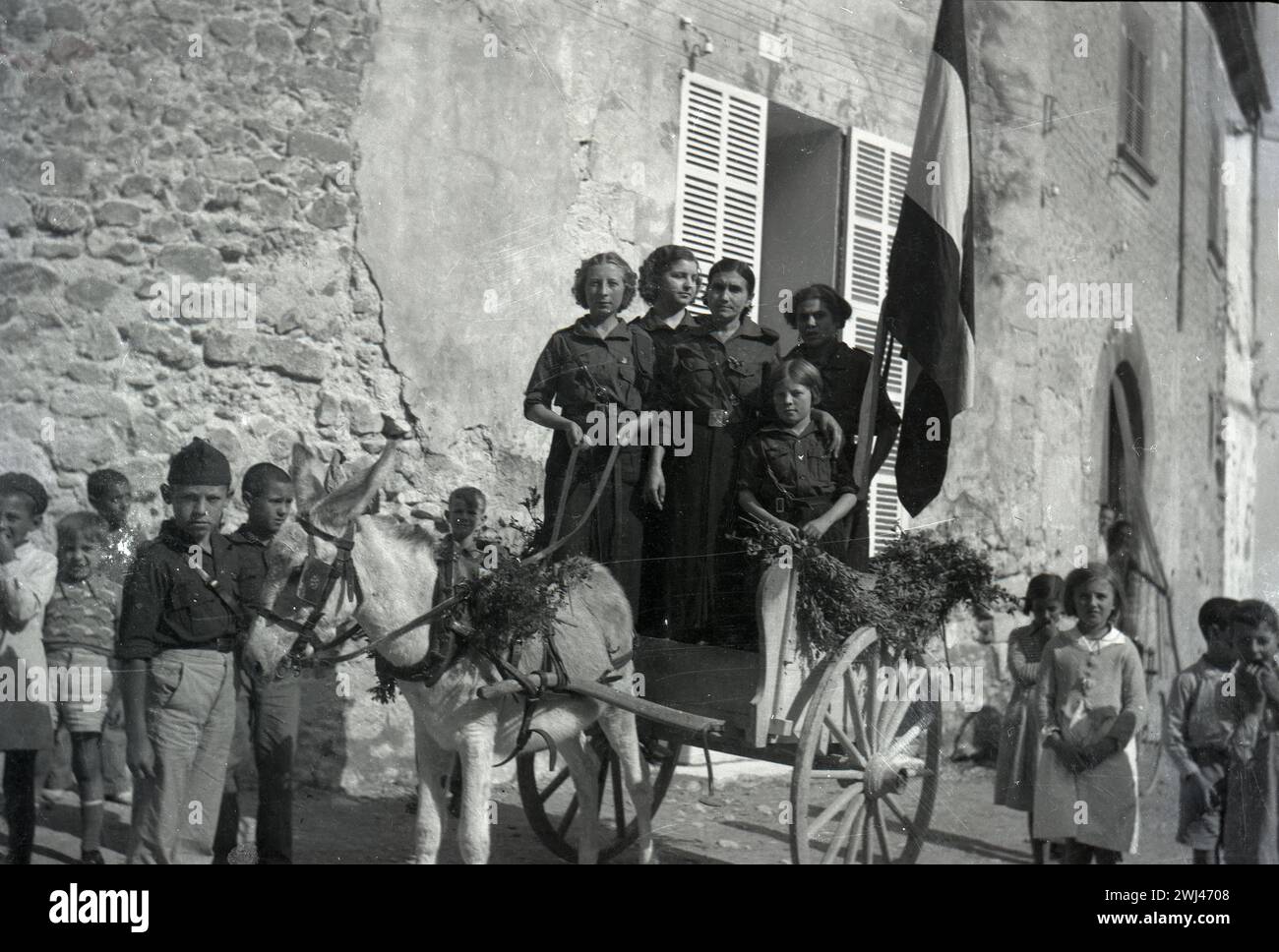 Image historique du début du XXe siècle Banque D'Images