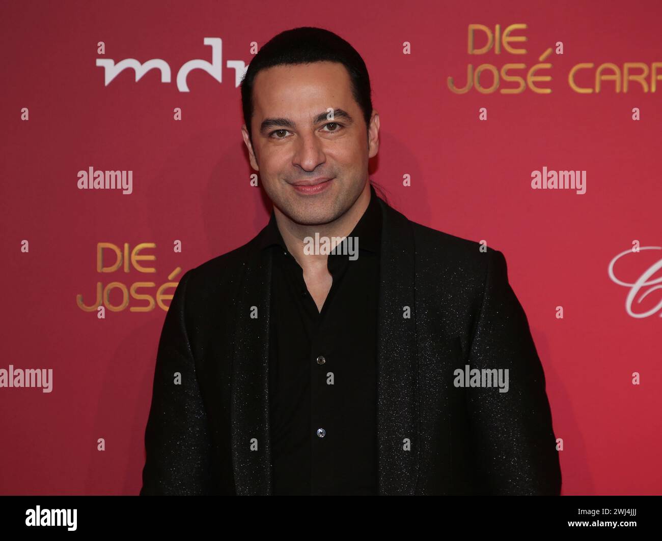 Le comédien allemand BÃ¼lent Ceylan le 29ème Gala Jose Carreras 2023 le 12/14/2023 à Media City Leipzig Banque D'Images