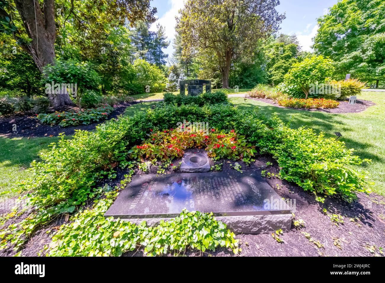 Tombe du Grand Muhammad Ali de boxe Banque D'Images