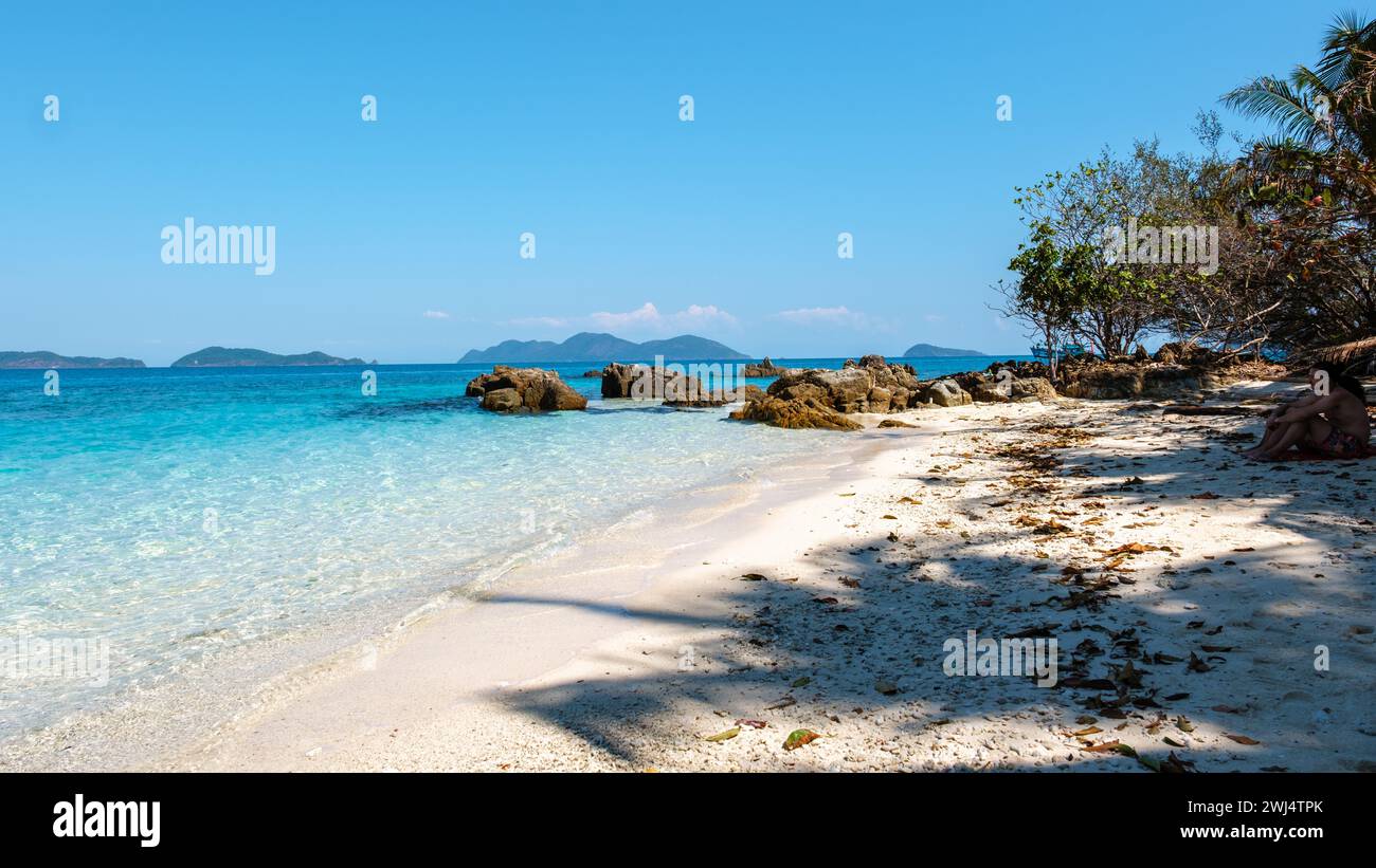 Koh Wai Island Trat Thailand est une île tropicale près de Koh Chang. Banque D'Images