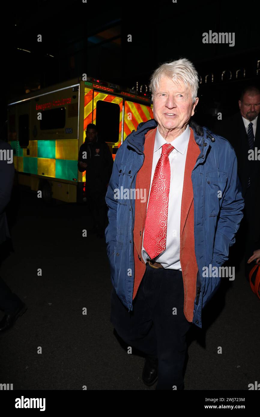 Stanley Johnson assiste aux TV Choice Awards au London Hilton Hotel. AUCUNE AUTORISATION DU MAGAZINE TV CHOICE. Tous les autres titres peuvent être utilisés. POUR TV CHOICE MAGAZI Banque D'Images
