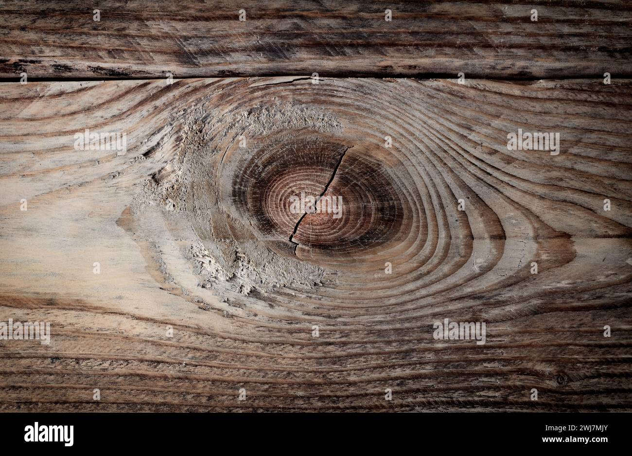 Texture de vieux bois brun pour l'arrière-plan. Banque D'Images