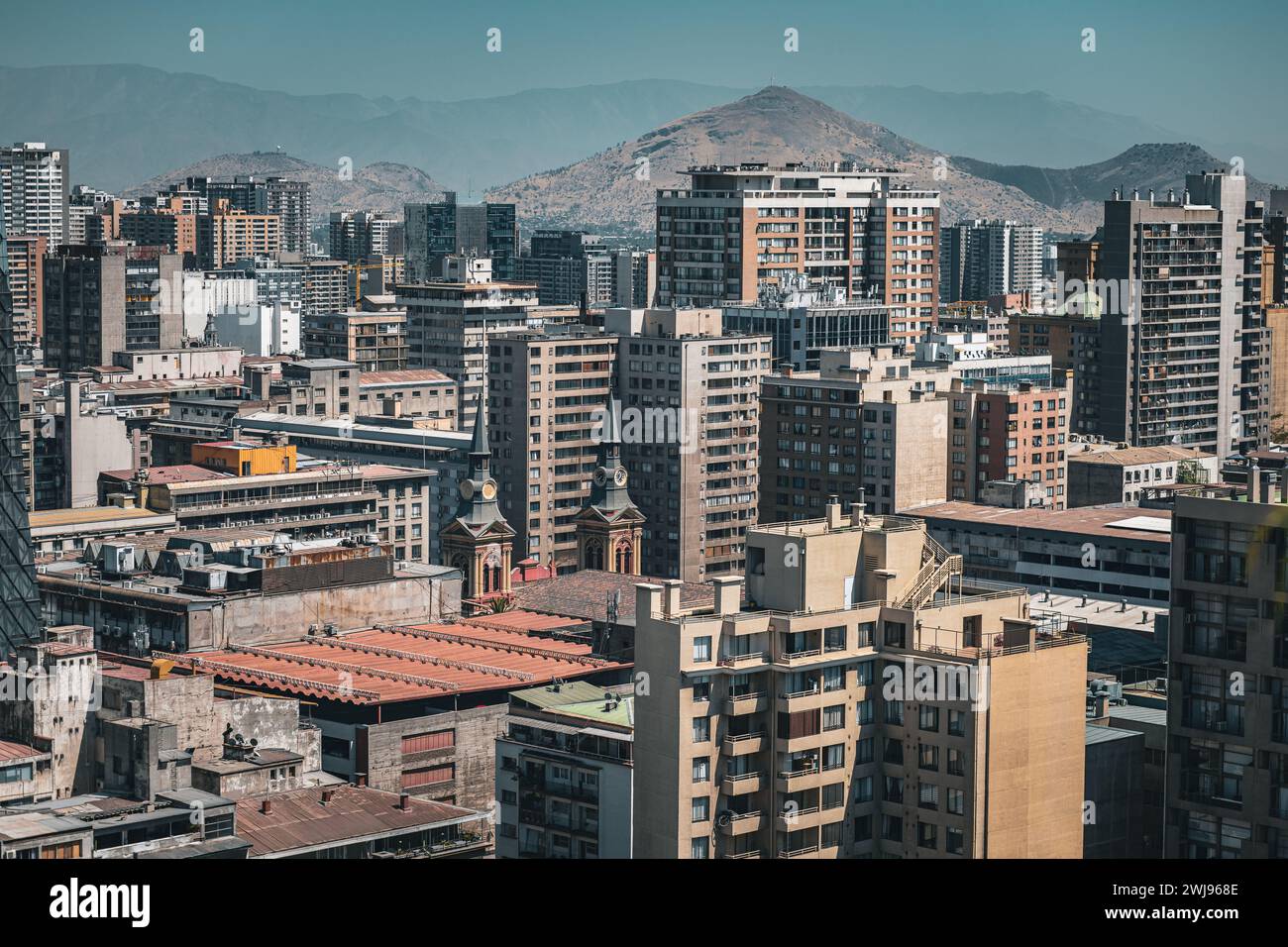 Basilica de la Merced, Centre-ville, Santiago du Chili, Chili, 2024 Banque D'Images