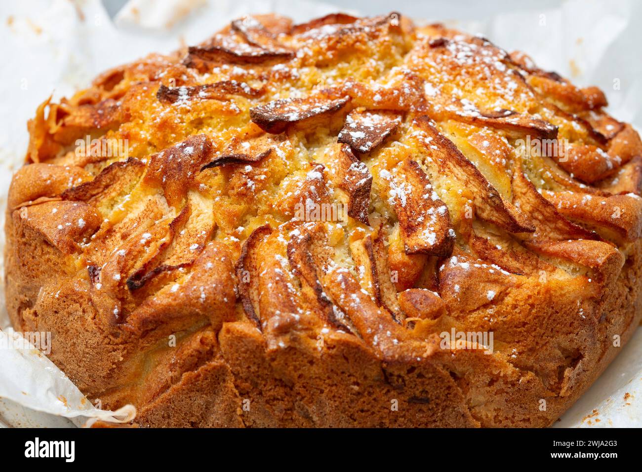 Gâteau aux pommes irlandais Banque D'Images