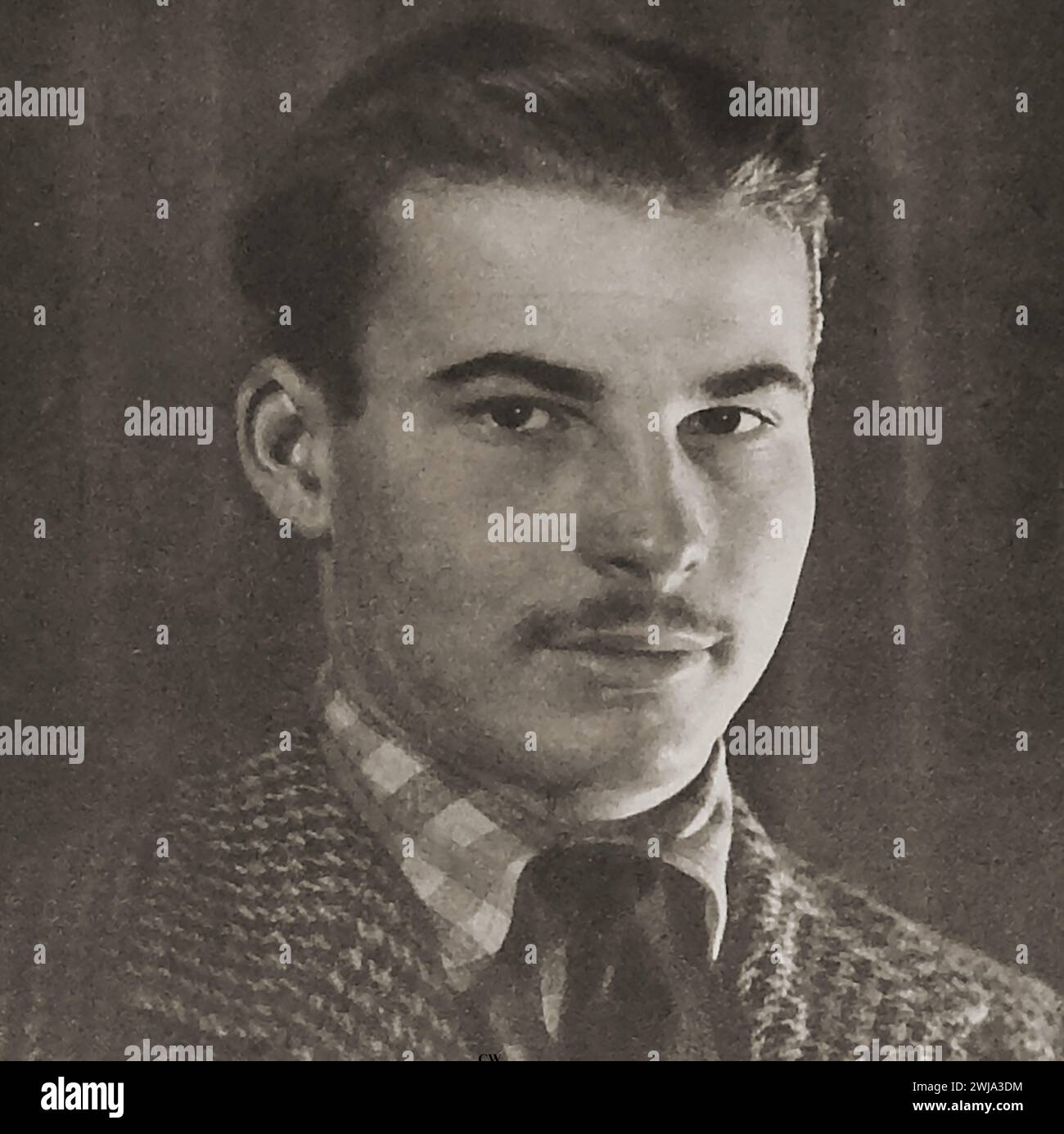 Anthony Fothergill, fils de l'acteur et propriétaire de l'auberge John Fothergill. Banque D'Images