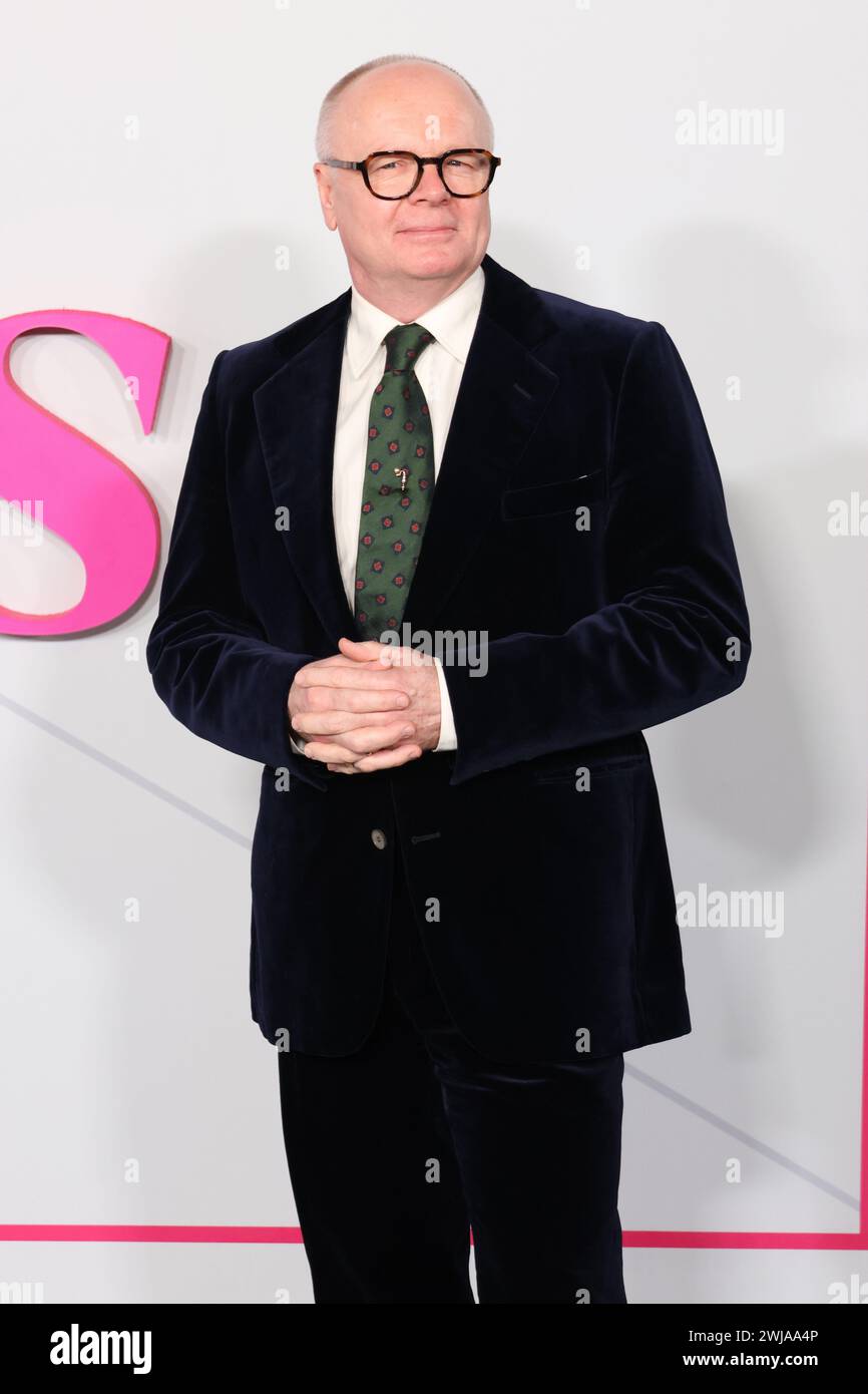 Jason Watkins, Wicked Little Letters - première européenne, Leicester Square, Londres, Royaume-Uni, 13 février 2024, photo de Richard Goldschmidt Banque D'Images