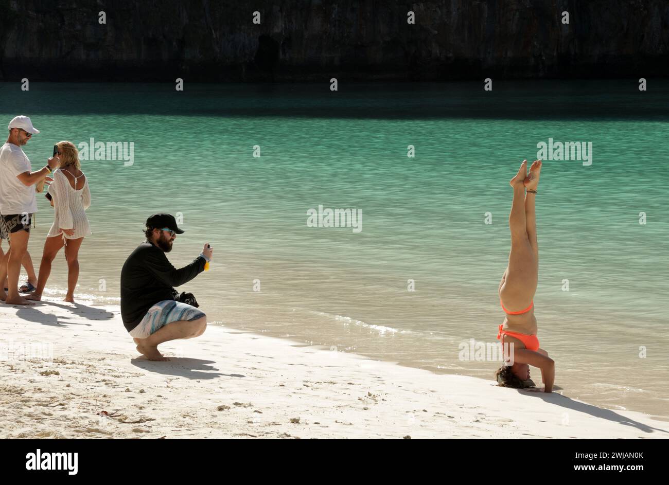 Maya Bay, sur l