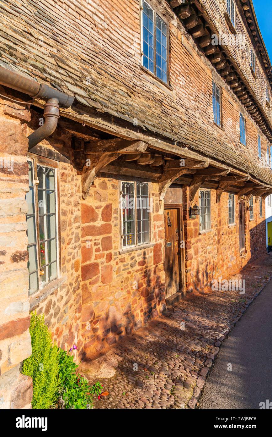 The Nunnery, Dunster, Somerset, Angleterre, Royaume-Uni, Europe Banque D'Images