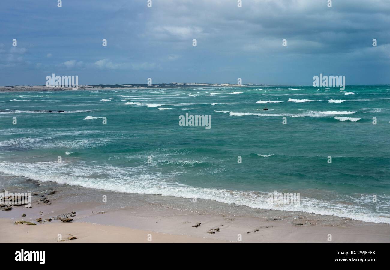 Arniston est une petite colonie balnéaire sur la côte de la région d'Overberg en Afrique du Sud Banque D'Images