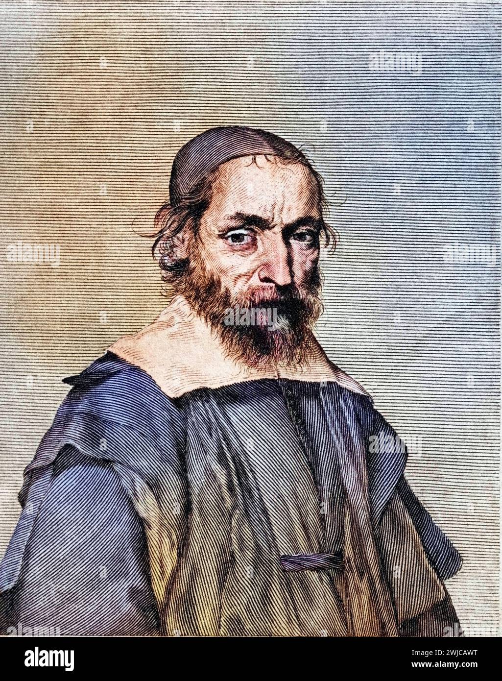 Nicolas Claude Fabri de Peiresc geb. 1. Décembre 1580 à Belgentier est. 24. Juni 1637 in Aix-en-Provence War ein Französischer Gelehrter, Astronom, Banque D'Images