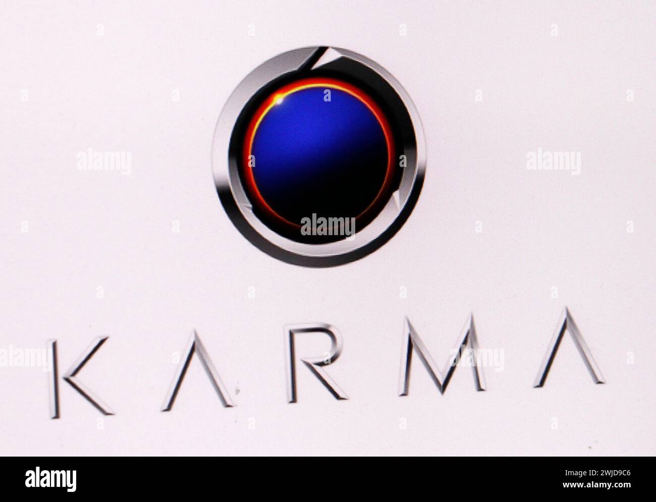Logo/ Markenname/ marque: Karma, Berlin (nur fuer redaktionelle Verwendung. Keine Werbung. Banque de référence : http://www.360-berlin.de. © Jens kN Banque D'Images