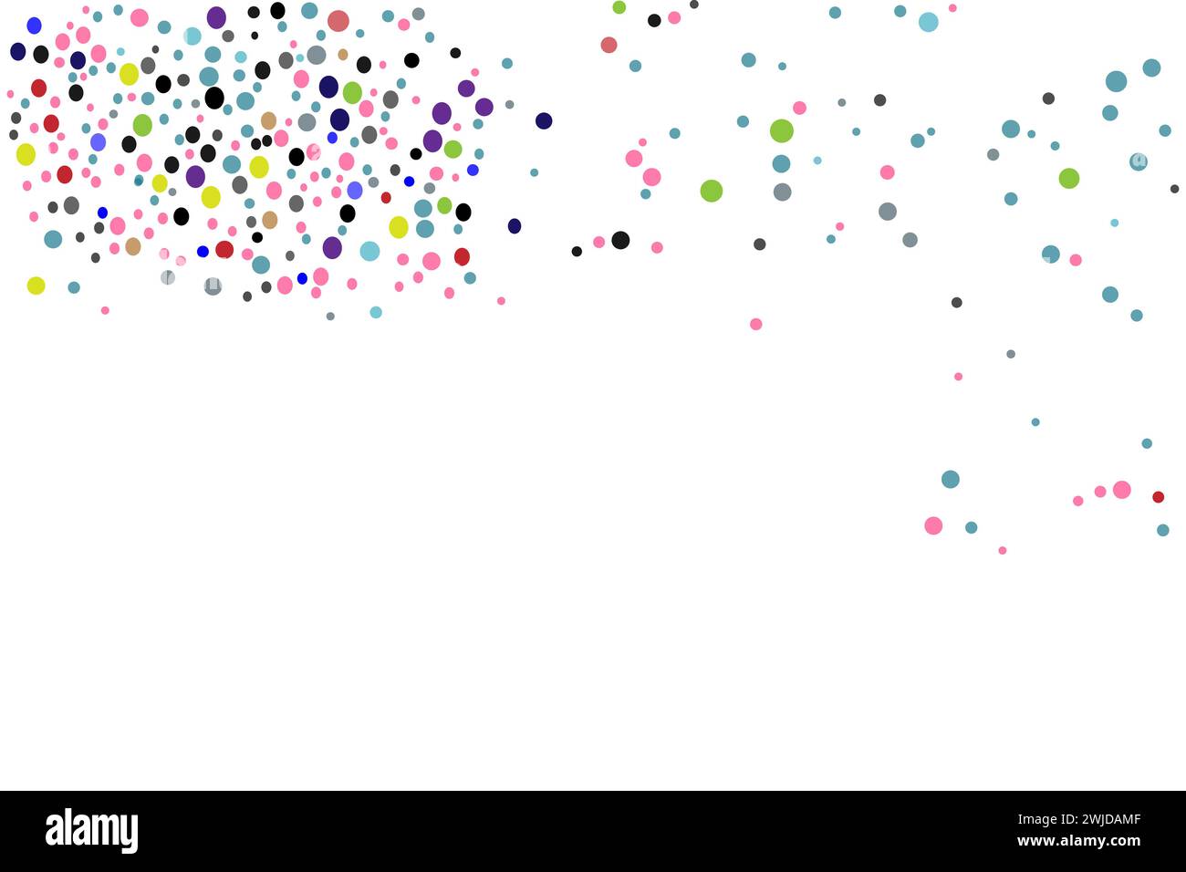 Conception de motif vectoriel de forme de sphères colorées légères pour affiches, bannières. Abstrait décoratif flou avec des bulles. Illustration de Vecteur