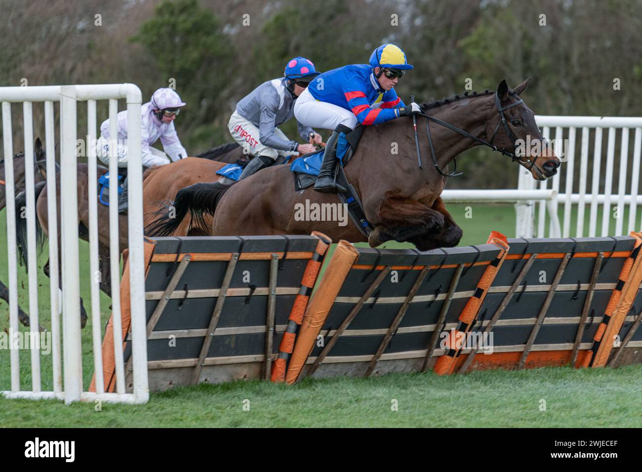 Courses de Wincanton 19 février 2022 - course 5 Banque D'Images