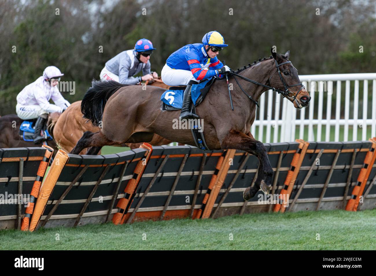 Courses de Wincanton 19 février 2022 - course 5 Banque D'Images