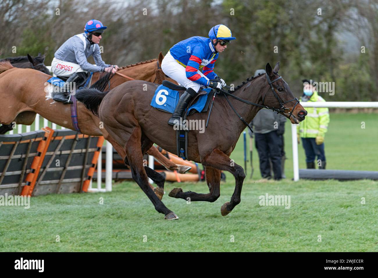 Courses de Wincanton 19 février 2022 - course 5 Banque D'Images